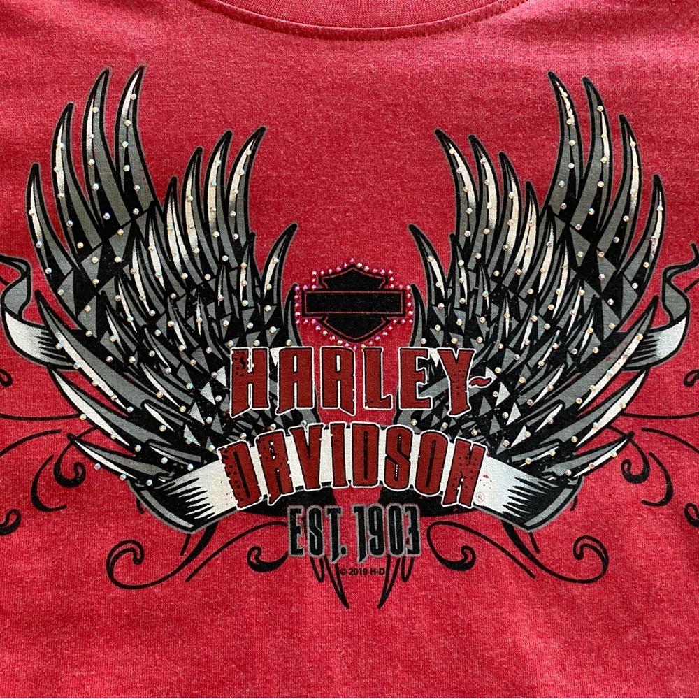 Harley Davidson Women’s Long Sleeve T-shirt Size XL